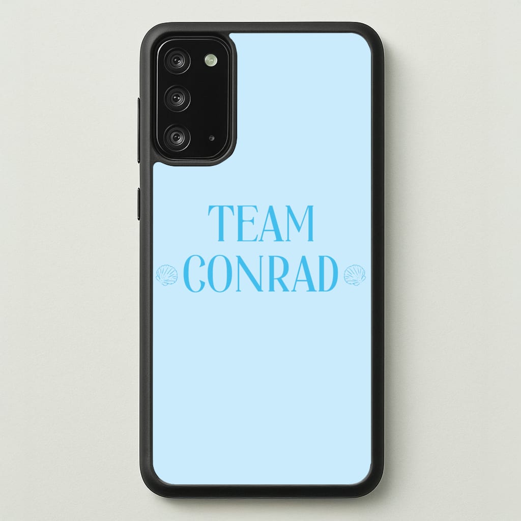 Seashells Team Conrad  - The Summer I Turned Pretty Phone Case for Galaxy Note 20