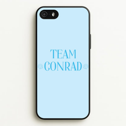Seashells Team Conrad  - The Summer I Turned Pretty Phone Case for iPhone 5 / 5s / SE 2016