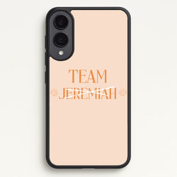 Seashells Team Jeremiah  - The Summer I Turned Pretty Phone Case for Galaxy S25 Edge