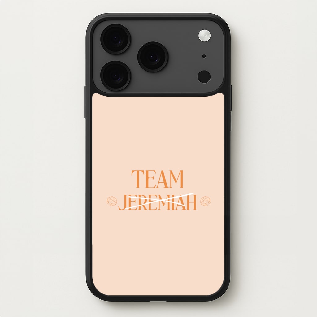 Seashells Team Jeremiah Phone Case for iPhone 17 Pro Max