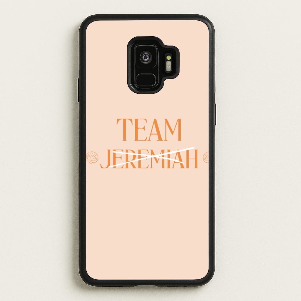 Seashells Team Jeremiah  - The Summer I Turned Pretty Phone Case for Galaxy S9