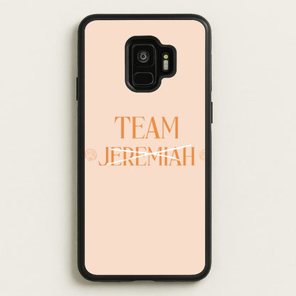 Seashells Team Jeremiah  - The Summer I Turned Pretty Phone Case for Galaxy S9