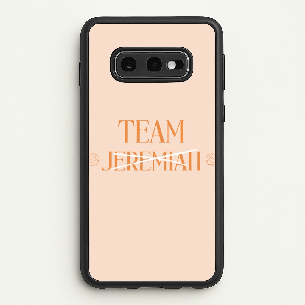 Seashells Team Jeremiah  - The Summer I Turned Pretty Phone Case for Galaxy S10e