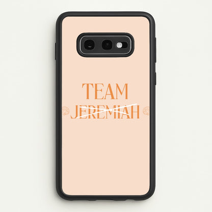 Seashells Team Jeremiah  - The Summer I Turned Pretty Phone Case for Galaxy S10e