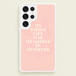 Dasies Quote  - The Summer I Turned Pretty Phone Case for Galaxy S22 Ultra