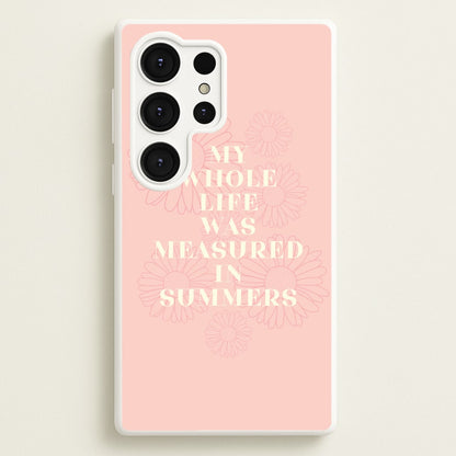 Dasies Quote  - The Summer I Turned Pretty Phone Case for Galaxy S25 Ultra