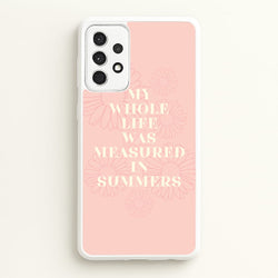 Dasies Quote  - The Summer I Turned Pretty Phone Case for Galaxy A52 / A52s