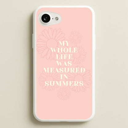 Dasies Quote  - The Summer I Turned Pretty Phone Case for iPhone 16e