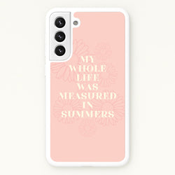 Dasies Quote  - The Summer I Turned Pretty Phone Case for Galaxy S21 Plus