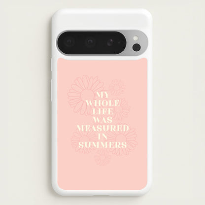 Dasies Quote  - The Summer I Turned Pretty Phone Case for Google Pixel 9 Pro XL