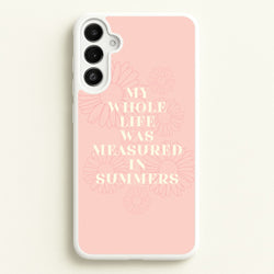 Dasies Quote  - The Summer I Turned Pretty Phone Case for Galaxy A34