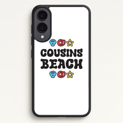 Cartoon Cousins Beach  - The Summer I Turned Pretty Phone Case for Galaxy S25 Edge