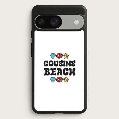 Cartoon Cousins Beach  - The Summer I Turned Pretty Phone Case for Google Pixel 9 / 9 Pro
