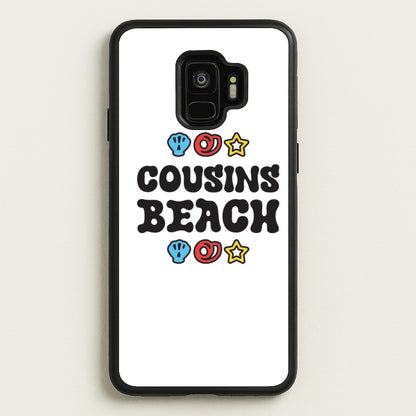 Cartoon Cousins Beach  - The Summer I Turned Pretty Phone Case for Galaxy S9