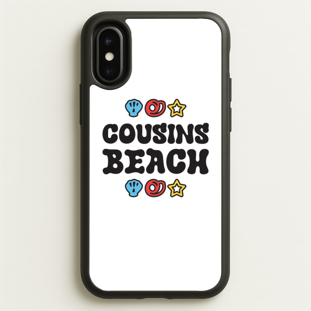 Cartoon Cousins Beach  - The Summer I Turned Pretty Phone Case for iPhone X / XS