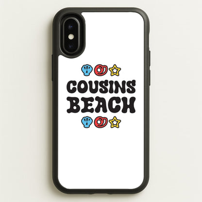 Cartoon Cousins Beach  - The Summer I Turned Pretty Phone Case for iPhone X / XS