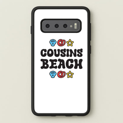 Cartoon Cousins Beach  - The Summer I Turned Pretty Phone Case for Galaxy S10 Plus