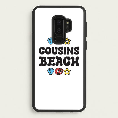 Cartoon Cousins Beach  - The Summer I Turned Pretty Phone Case for Galaxy S9 Plus