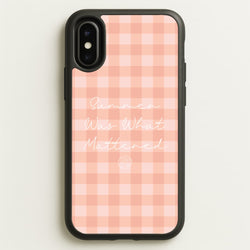Summer Was What Mattered  - The Summer I Turned Pretty Phone Case for iPhone X / XS