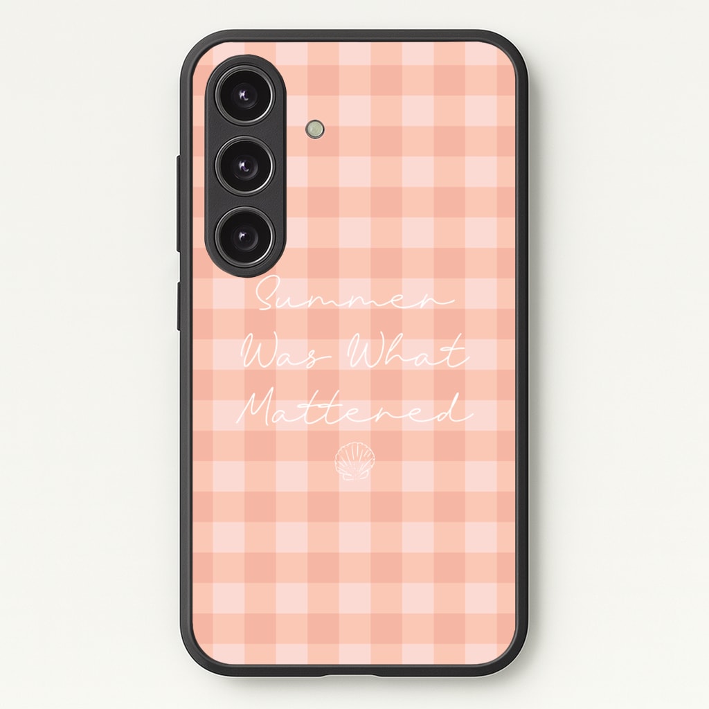 Summer Was What Mattered  - The Summer I Turned Pretty Phone Case for Galaxy S24