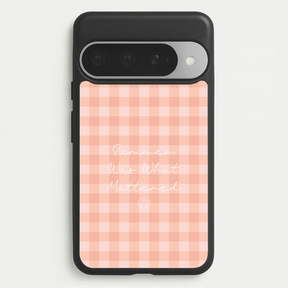 Summer Was What Mattered Phone Case for Google Pixel 10 Pro XL