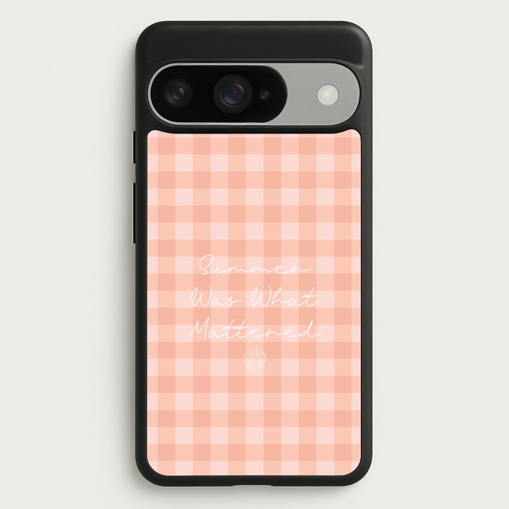 Summer Was What Mattered Phone Case for Google Pixel 10 / 10 Pro
