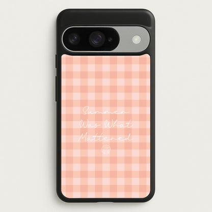 Summer Was What Mattered Phone Case for Google Pixel 10 / 10 Pro