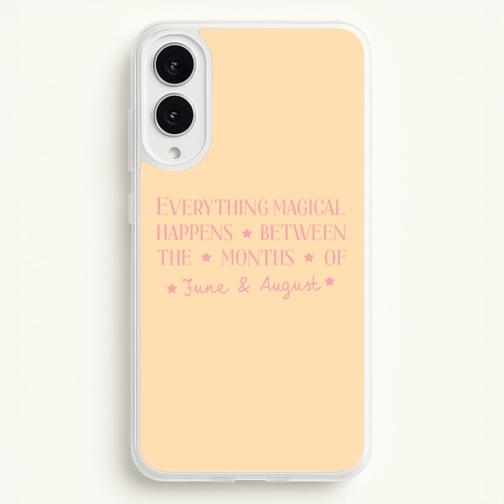 Everything Magical Happens  - The Summer I Turned Pretty Phone Case for Galaxy S25 Edge