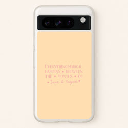 Everything Magical Happens  - The Summer I Turned Pretty Phone Case for Google Pixel 8 Pro