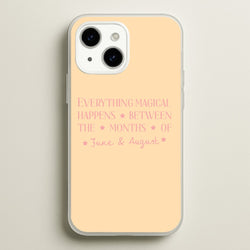 Everything Magical Happens  - The Summer I Turned Pretty Phone Case for iPhone 14 Plus