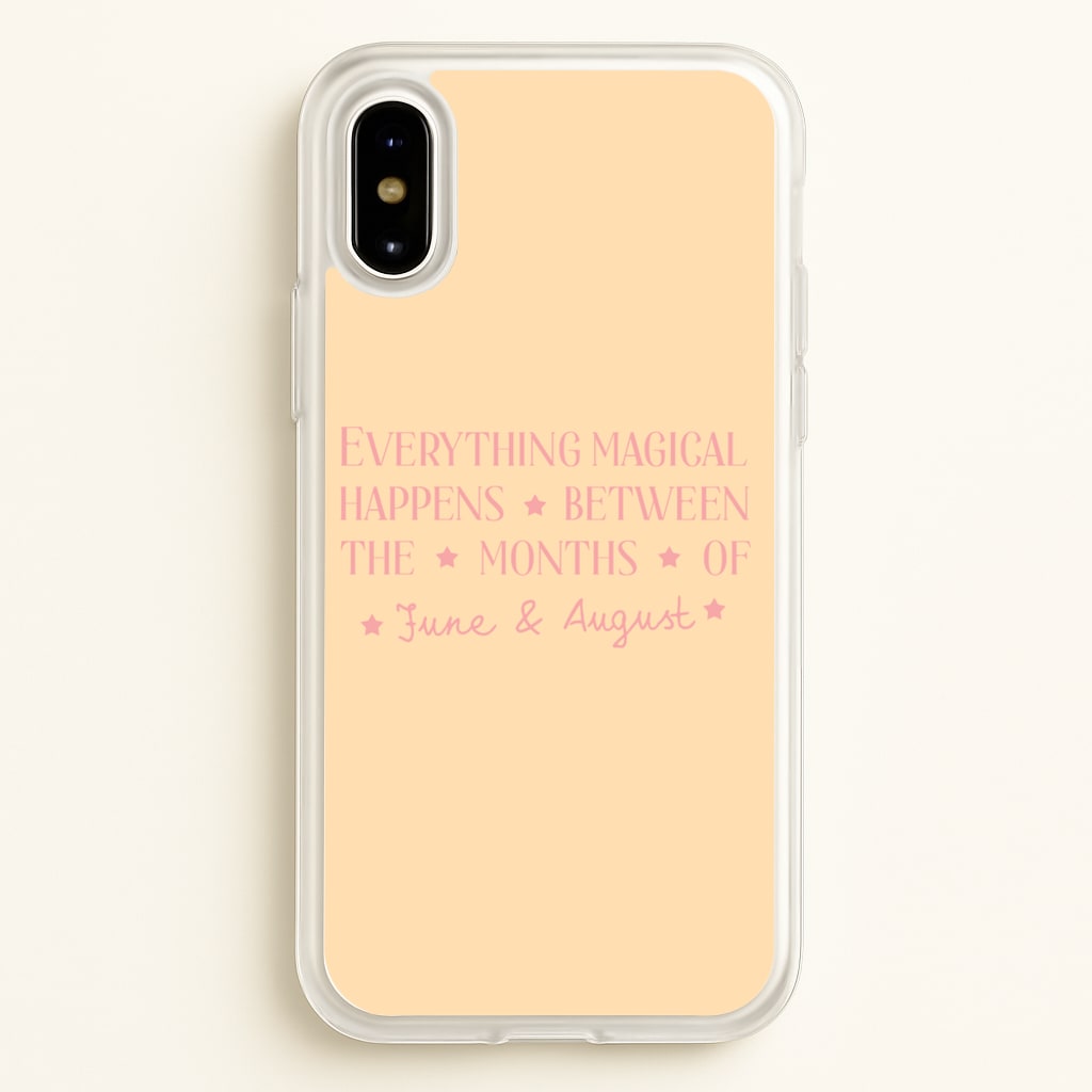 Everything Magical Happens  - The Summer I Turned Pretty Phone Case for iPhone X / XS