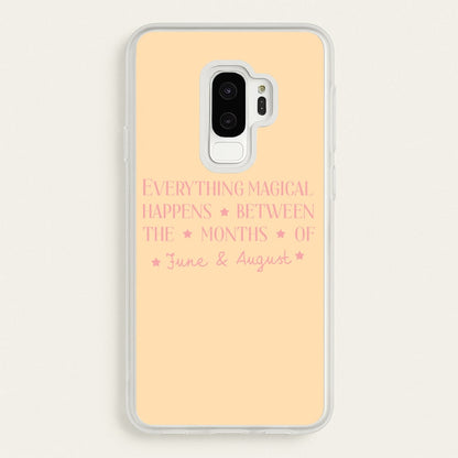 Everything Magical Happens  - The Summer I Turned Pretty Phone Case for Galaxy S9 Plus