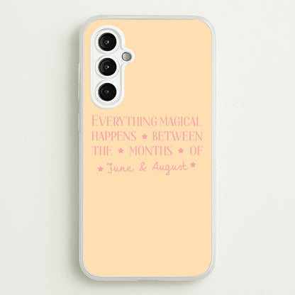 Everything Magical Happens  - The Summer I Turned Pretty Phone Case for Galaxy A14
