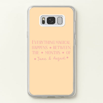 Everything Magical Happens  - The Summer I Turned Pretty Phone Case for Galaxy S8 Plus