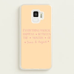 Everything Magical Happens  - The Summer I Turned Pretty Phone Case for Galaxy S9