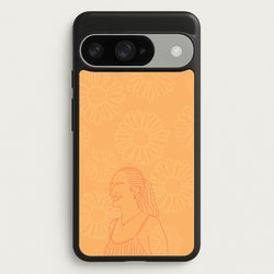 Belly And Daisies Outline Phone Case for Google Pixel 10 / 10 Pro