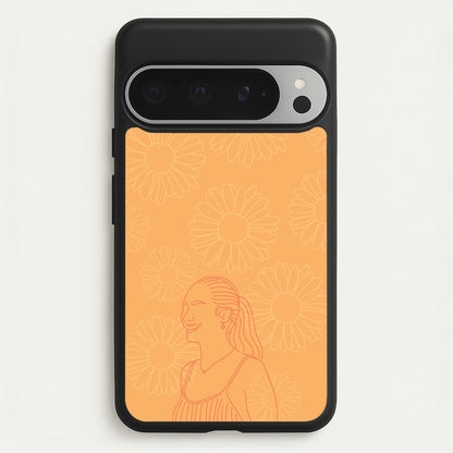 Belly And Daisies Outline  - The Summer I Turned Pretty Phone Case for Google Pixel 9 Pro XL