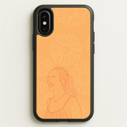 Belly And Daisies Outline  - The Summer I Turned Pretty Phone Case for iPhone X / XS