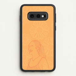 Belly And Daisies Outline  - The Summer I Turned Pretty Phone Case for Galaxy S10e