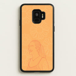 Belly And Daisies Outline  - The Summer I Turned Pretty Phone Case for Galaxy S9