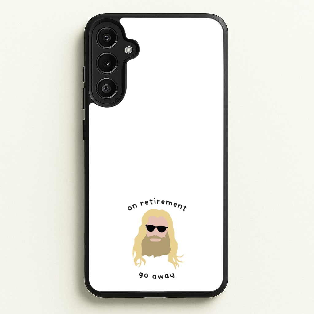 On Retirement  - Marvel Phone Case for Galaxy A34