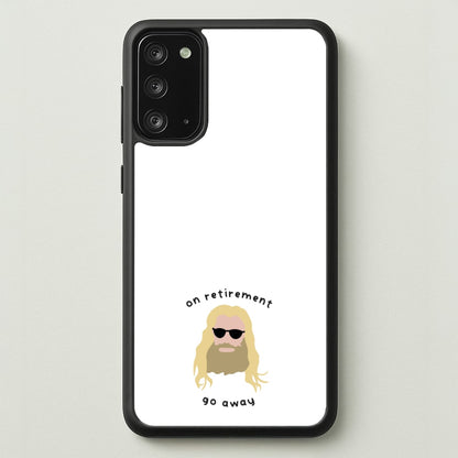 On Retirement  - Marvel Phone Case for Galaxy Note 20