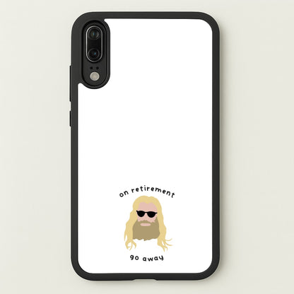 On Retirement  - Marvel Phone Case for Huawei P20