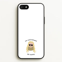 On Retirement  - Marvel Phone Case for iPhone 5 / 5s / SE 2016