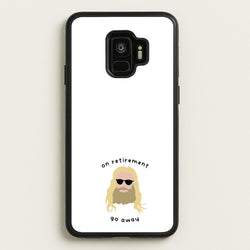 On Retirement  - Marvel Phone Case for Galaxy S9