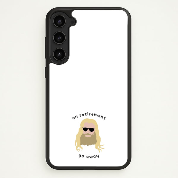 On Retirement  - Marvel Phone Case for Galaxy S23 Plus