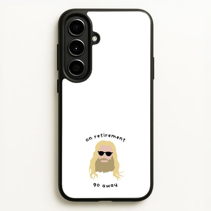 On Retirement  - Marvel Phone Case for Galaxy A56