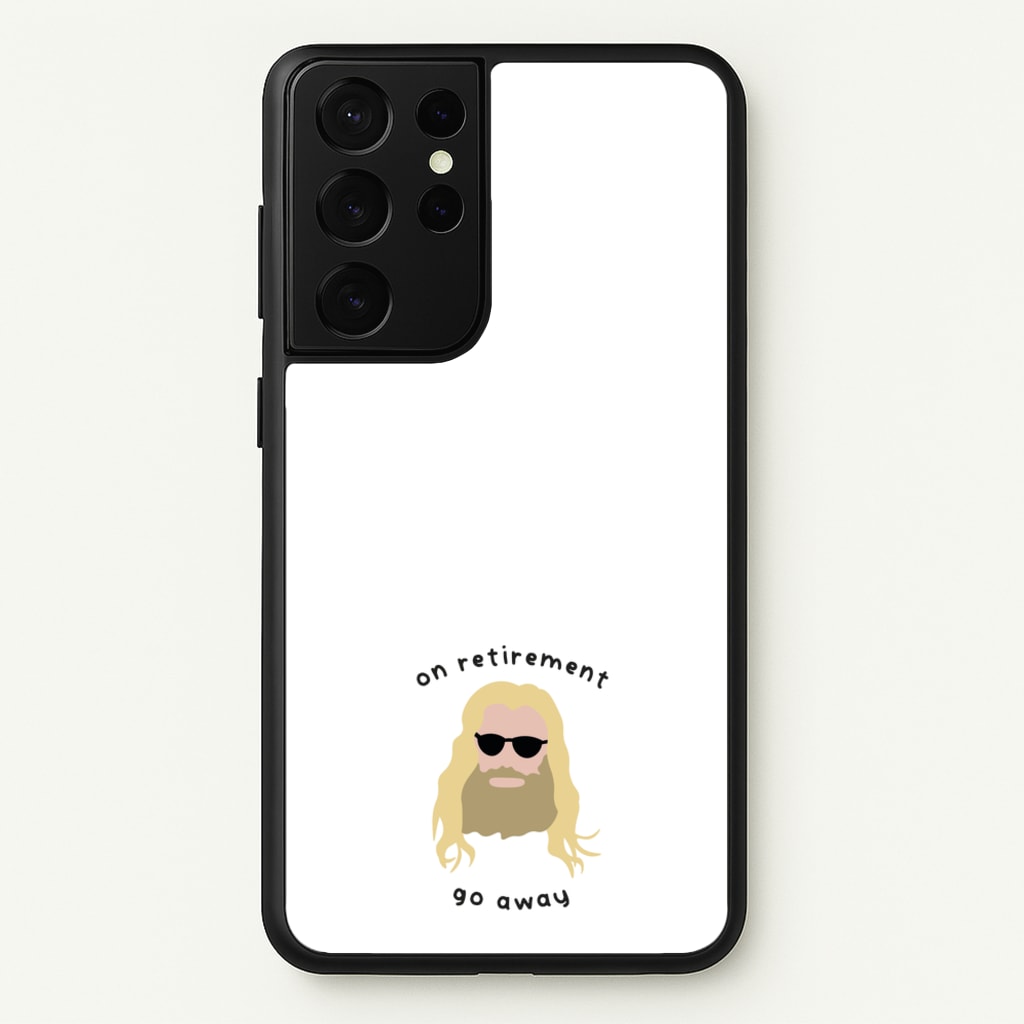 On Retirement  - Marvel Phone Case for Galaxy S21 Ultra