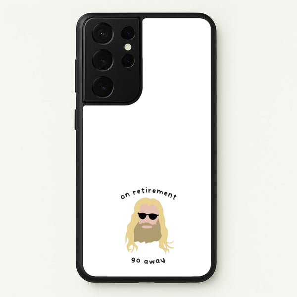 On Retirement  - Marvel Phone Case for Galaxy S21 Ultra