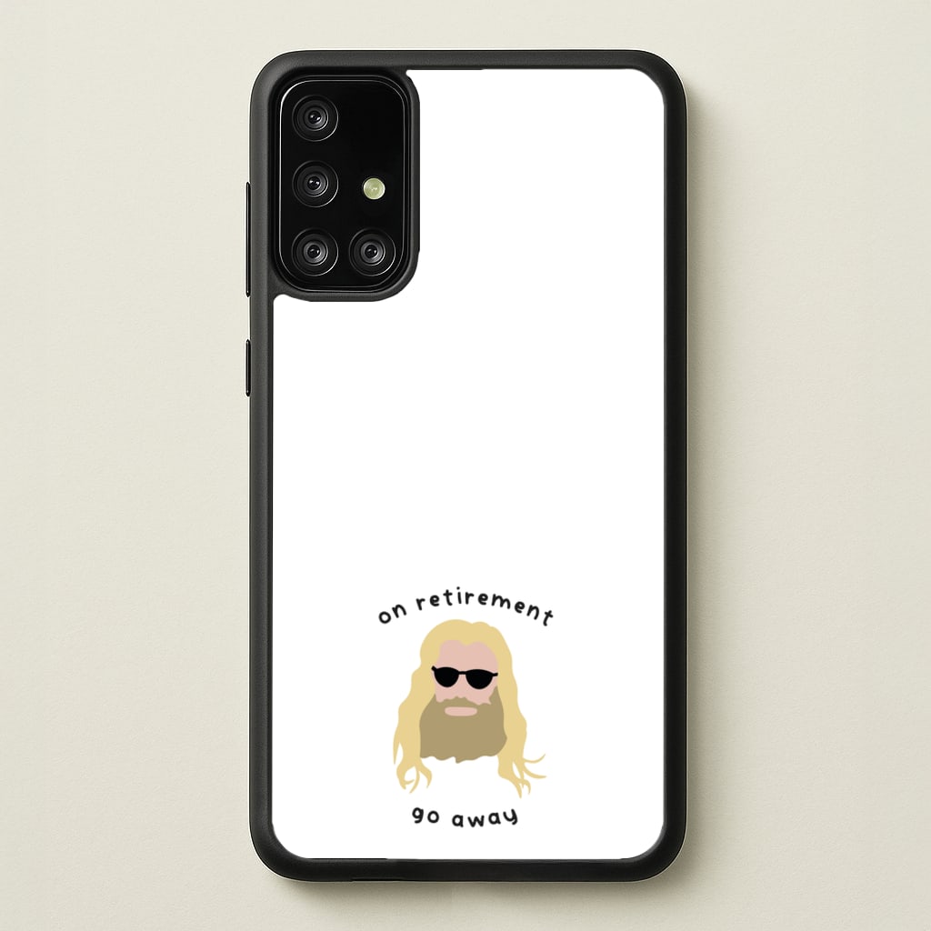 On Retirement  - Marvel Phone Case for Galaxy A71
